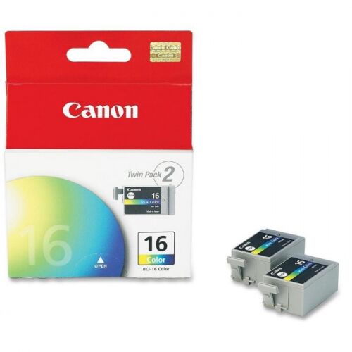 Картридж CANON BCI-16 color трехцветный, 100 страниц, для PIXMA iP90, mini220 (9818A002)