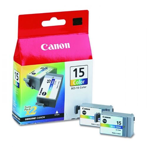 Картридж CANON BCI-15 color, трехцветный, 100 страниц, для BJ-i70, PIXMA i70-i80 (8191A002)