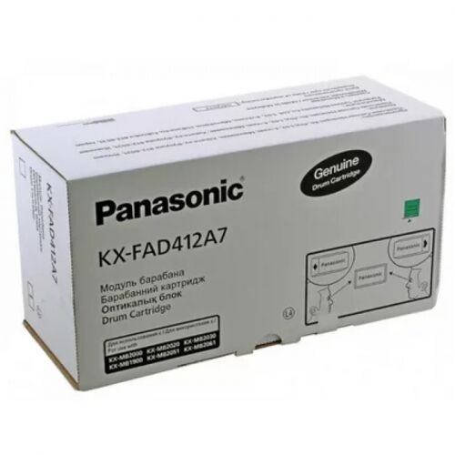 Фотобарабан Panasonic KX-FAD412A черный 6000 страниц монохромный для KX-MB2000/2010/2020/2030 (KX-FAD412A7)