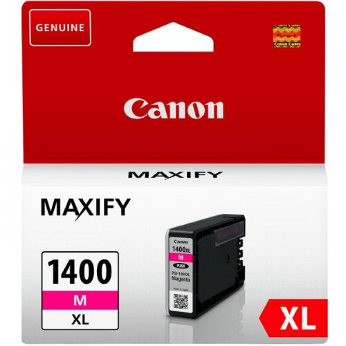 Картридж CANON PGI-1400XL M, пурпурный, 780 страниц, для MAXIFY МВ2040/МВ2340 (9203B001)