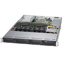 Серверная платформа Supermicro SuperServer 6018R-MTR/ no CPU (x2)/ no RAM (x8)/ no HDD (up 4LFF)/ iC612/ 2x GbE/ 2x 400W (SYS-6018R-MTR)