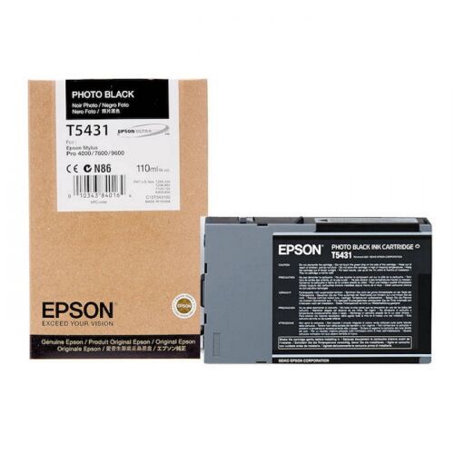 Картридж струйный EpsonT5431, черный, 110 мл., для St Pro 7600/9600 (C13T543100)
