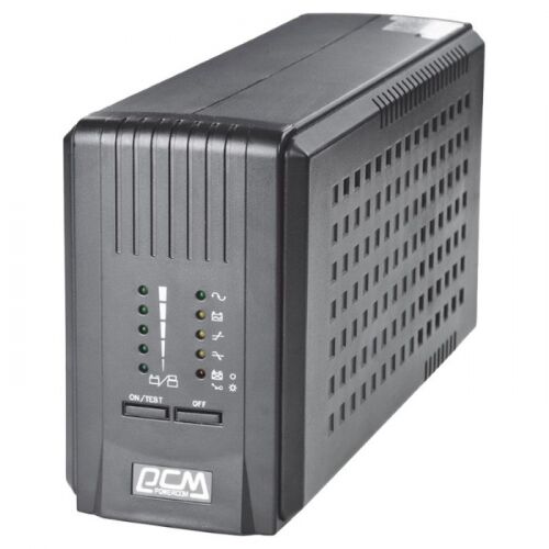 Источник бесперебойного питания Powercom SPT-500 Smart King PRO+, 500VA/350W, 5 x IEC320 С13, Black