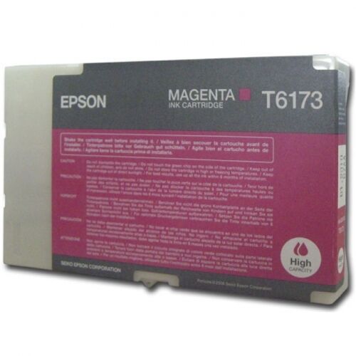Картридж струйный EPSON T6173 пурпурный 7000 страниц для B500,510 (C13T617300)