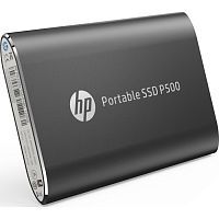 Эскиз Портативный SSD диск HP P500 120 Гб черный (6FR73AA)