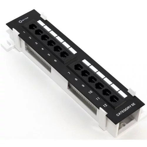 5bites PPU55-04W Патч-панель UTP / 5E / 12P / KRONE / 110 / DUAL IDC / 10