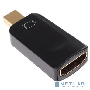 Cablexpert Переходник miniDisplayPort - HDMI, 20M/ 19F, черный, пакет (A-mDPM-HDMIF-01)