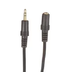 Exegate EX284943RUS Удлинитель звуковой ExeGate EX-CCA-423-1.5 (3.5mm Jack M/ 3.5mm Jack F, 1,5м, позолоченные контакты)