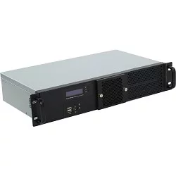 Procase GM225F-B-0 Корпус 2U Rack server case, черный, панель управления, без блока питания, глубина 250мм, MB 6.7