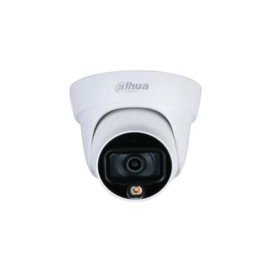 Уличная купольная IP-видеокамера Full-color, 2Мп; 1/ 2.8 CMOS; объектив 2.8мм; чувствительность 0.0017лк@F1.0 сжатие: H.265+ H.265 H.264+ H.264 MJPEG; 2 потока до 2Мп@25к/ с; LED-подсветка до 30м; встро (DH-IPC-HDW1239TP-A-LED-0280B-S5)