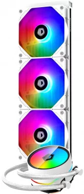 Система водяного охлаждения ID-Cooling Zoomflow 360 XT ARGB Soc-AM5/AM4/1200/1700/1851 белый 4-pin 14-35dB Al+Cu 350W Ret (ZOOMFLOW 360 XT SNOW)