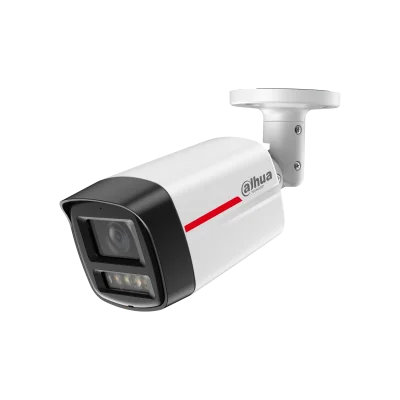 DAHUA DH-IPC-HFW2849TLP-S-LED-0360B-PRO Уличная цилиндрическая IP-видеокамера WizColor 8Мп, 1/1,8” CMOS, объектив 3,6мм, видеоаналитика, микрофон, LED 50м, IP67, металл