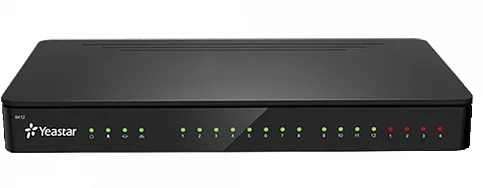 YEASTAR IP-АТС до 20 абонентов и 8 одновременных вызовов, позволяет подключать аналоговые линии/ телефоны, BRI, GSM, UMTS-линии посредством допо (S412#TRL)