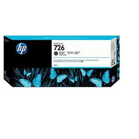 HP Картридж 726 Матовый черный/ 300-ml (CH575A) (CH575A) Картридж HP 726 матовый черный, 300 мл (CH575A)