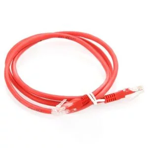 ITK Коммутационный шнур (патч-корд), кат.5Е UTP, 0,5м, красный (PC04-C5EU-05M)