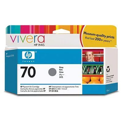 Картридж HP 70, серый / 130-ml (C9450A) (C9450A) Картридж/ HP 70 130-ml Grey Ink Cartridge (C9450A)