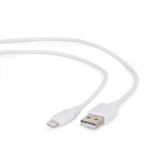 Filum Кабель USB 2.0, 1 м., белый, 2 А, разъемы: USB A male - Lightning male, пакет. (FL-C-U2-AM-LM-1M-W)