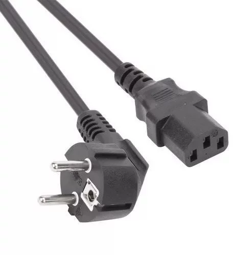 Кабель Premier 5-280 IEC C13 Евровилка угловой 10м (5-280(1.0) 10.0) черный (Bulk)