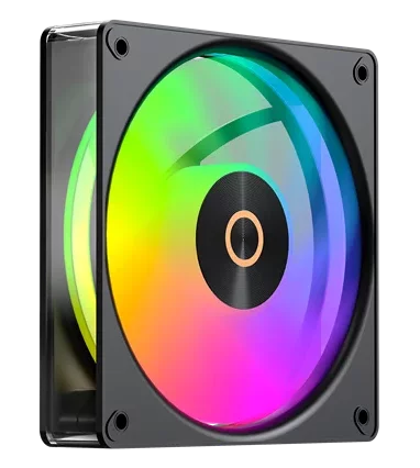 Вентилятор для корпуса Ocypus Gamma F12 Elite BK ARGB REVERSE BLADE, 120x120x25mm, 4-PIN PWM, 600-1800 RPM, 26 DBA MAX, HYDRO BEARING