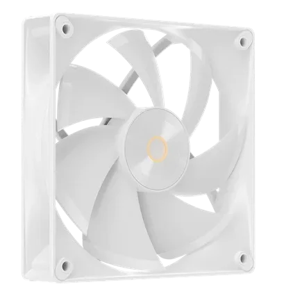 Вентилятор для корпуса Ocypus Delta F12 WH, 120x120x25mm, 4-PIN PWM, 500-2000 RPM, 29 DBA MAX, HYDRO BEARING