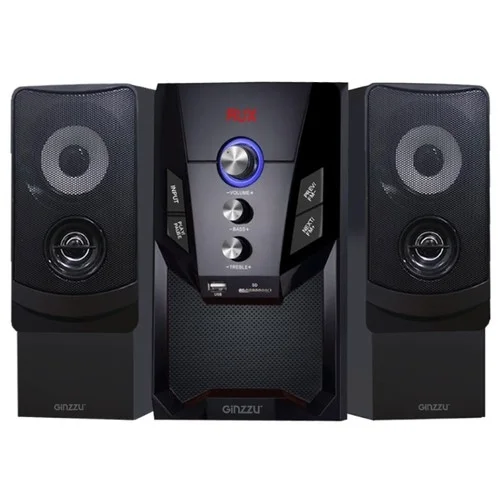Ginzzu GM-415, Акустическая система 2.1, 50W/ BT/ USB/ SD/ FM/ ДУ