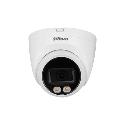 DAHUA DH-IPC-HDW2249TP-S-LED-0280B-PRO Уличная турельная IP-видеокамера WizColor 2Мп, 1/2.9” CMOS, объектив 2.8мм, видеоаналитика, микрофон, LED 50м, IP67, металл/пластик