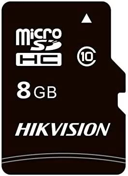 Флеш карта microSDHC 8GB Hikvision HS-TF-C1(STD)/8G/ZAZ01X00/OD <HS-TF-C1(STD)/8G/ZAZ01X00/OD> (без SD адаптера) R/ W Speed 90/ 12MB/ s