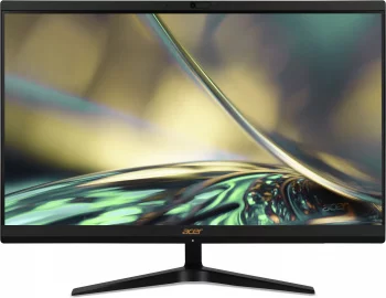 Моноблок Acer Aspire C24-1700 23.8 Full HD i5 1235U 16Gb SSD512Gb Iris Graphics CR noOS GbitEth WiFi BT 65W клавиатура мышь Cam черный 1920x1080 (DQ.BJWMC.00E)