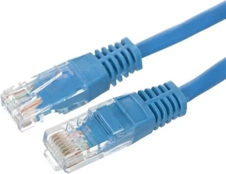 Патч-корд NTSS NTSS-PC-UTP-RJ45-5e-0.3-LSZH-BU NTSS-PC-UTP-RJ45-5E-0.3-LSZH UTP RJ-45 вил.-вилка RJ-45 кат.5E 0.3м синий LSZH (уп.:1шт) 26AWG