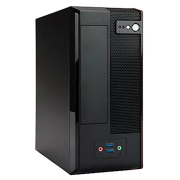 Slim Case InWin BM677 Black 160W 2*USB 3.0+AirDuct+Fan+Audio (6115718)