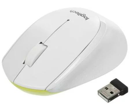 Мышь беспроводная Logitech M330 Silent Plus White оптическая (910-004926) фото 3
