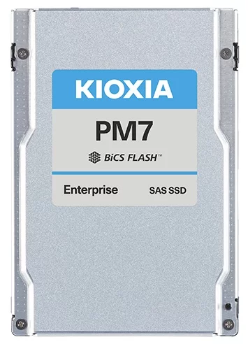 Твердотельный накопитель KIOXIA SSD PM7-R, 7680GB (KPM71RUG7T68) Твердотельный накопитель/ KIOXIA SSD PM7-R, 7680GB, 2.5