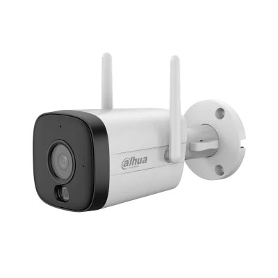 DAHUA DH-IPC-HFW1539DTK1-SW-PV Уличная цилиндрическая IP-видеокамера WI-FI SmartDualLight 3Мп; 1/2.8” CMOS; объектив 2.8мм; обнаружение людей, микрофон, ИК 30м, LED 30м, IP67, пластик