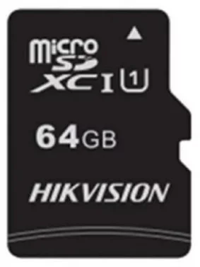 Флеш карта microSDHC 64GB Hikvision HS-TF-C1(STD)/ 64G/ ZAZ01X00/ OD <HS-TF-C1(STD)/ 64G/ ZAZ01X00/ OD> (без SD адаптера) R/ W Speed 92/ 30MB/ s , V30 (HS-TF-C1(STD)/64G/ZAZ01X00/OD)