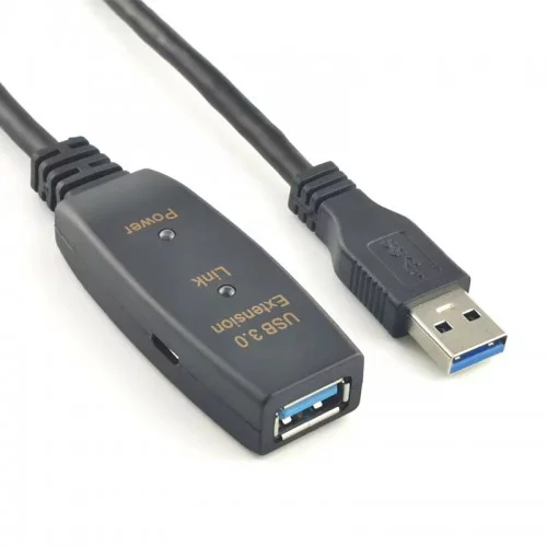 KS-is KS-776-10 Кабель USB 3.2 Gen 1 AM AF 10м активный фото 3