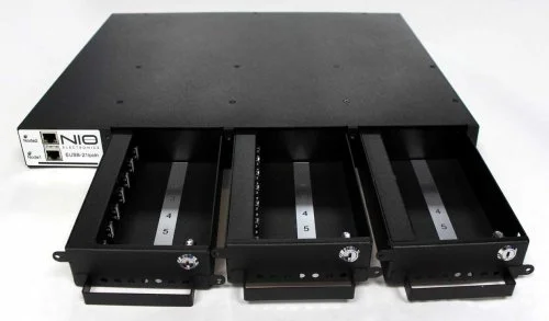 Концентратор сетевой USB, 21*USB 2.0 (внутреннее размещение), 2*10/ 100/ 1000 Base-T, 2 БП Nio Electronics (NIO-EUSB 21IPCLN)