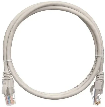 Патч-корд Nikomax NMC-PC4UD55B-010-C-GY U/UTP RJ-45 вил.-вилка RJ-45 кат.5E 1м серый LSZH