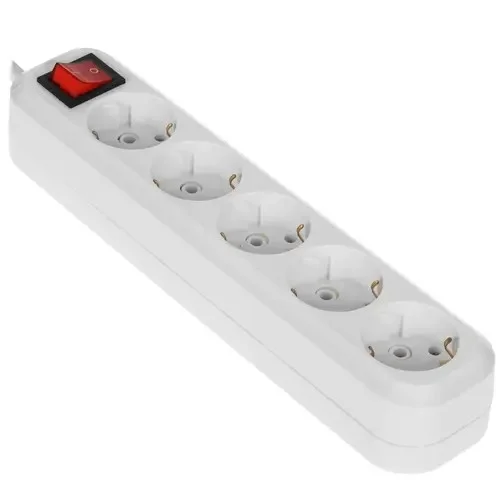 5bites SP5W-318 Сетевой фильтр 5S / 3*1.5MM2 / 16A / ABS / 1.8M / WHITE фото 2