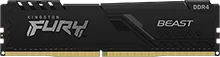 Оперативная память Kingston 8GB 3200MT/ s DDR4 CL16 DIMM FURY Beast Black (KF432C16BB/8WP)
