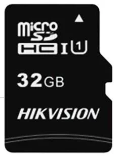 Флеш карта microSDHC 32GB Hikvision HS-TF-C1(STD)/ 32G/ ZAZ01X00/ OD w/ o adapter (HS-TF-C1(STD)/32G/ZAZ01X00/OD)