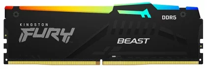 Оперативная память Kingston 32GB 5600MT/ s DDR5 CL40 DIMM FURY Beast RGB (KF556C40BB2A-32)