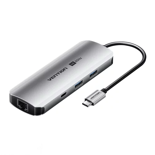 Мультифункциональный хаб Vention USB Type C 9 в 1 (TQMHB)