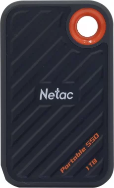 Netac ZX20 1TB USB 3.2 Gen 2 Type-C External SSD, R/ W up to 2000MB/ 1800MB/ s, with USB C to A cable and 20Gbps USB C to C cable 5Y wty (NT01ZX20-001T-32BL)