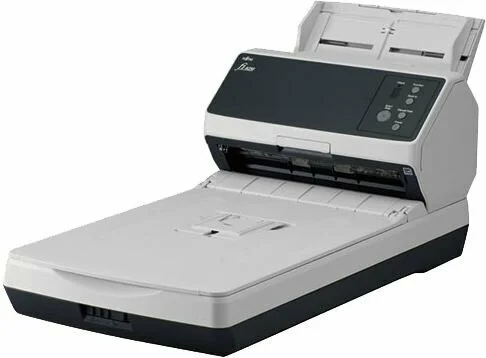 Ricoh scanner fi-8250 Сканер уровня рабочей группы, 50 стр/ мин, 100 изобр/ мин, А4, двустороннее устройство АПД и планшетный блок, USB 3.2, светодиодная подсветка замена Fujitsu fi-7240 (PA03810-B601_)