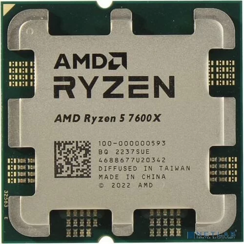 Процессор AMD Ryzen 5 7600X BOX (100-100000593WOF) Процессор AMD Ryzen 5 7600X, BOX (100-100000593WOF)