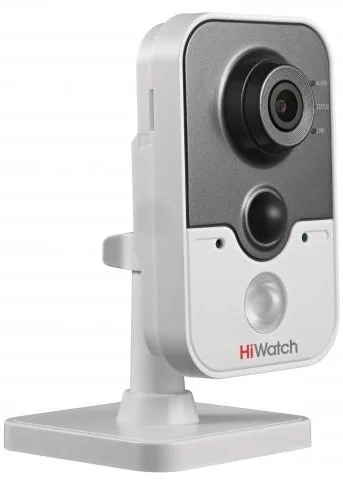 Камера видеонаблюдения IP HiWatch DS-I214(C)(4mm) 4-4мм цв. корп.:белый