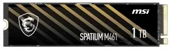 Твердотельный накопитель MSI SPATIUM M461 PCIe 4.0 NVMe M.2 1TB (S78-440L1D0-P83)