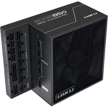 Блок питания Lian-Li ATX 850W EG0850 Gen.5 80+ platinum (20+4pin) APFC 80mm fan 12xSATA Cab Manag RTL (G9P.EG0850.BE00.RU)