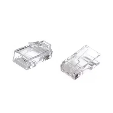 Vcom Коннекторы RJ-45 (8P8C) для UTP кабеля 6кат. ( упаковка 100 шт.) (NM006-1/100)