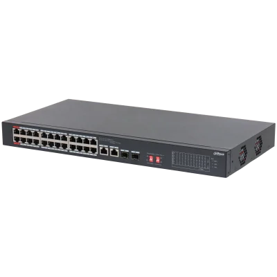 Коммутатор Dahua DH-S3226-24ET-375 2xКомбо(1000BASE-T/ SFP) неуправляемый